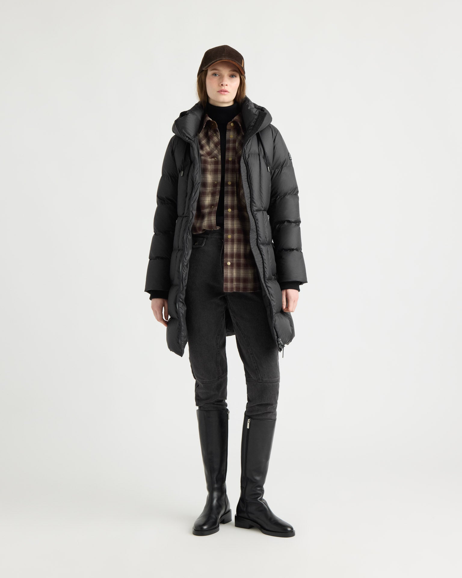 kanuk-notting-hill-manteau-matelass-long-femme-capuche image 1