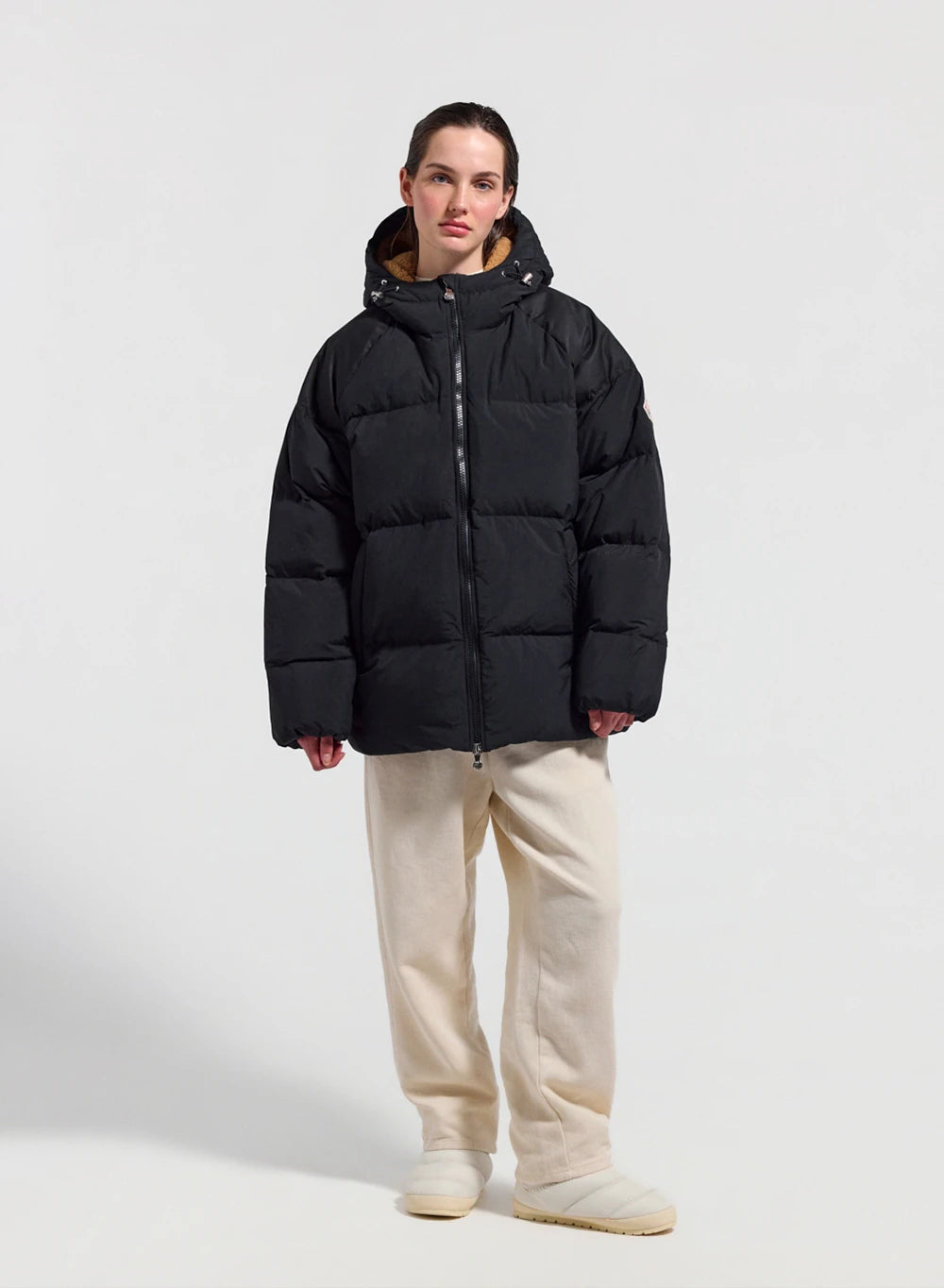 pyrenex-retro-sten-doudoune-unisexe-noire-duvet image 4