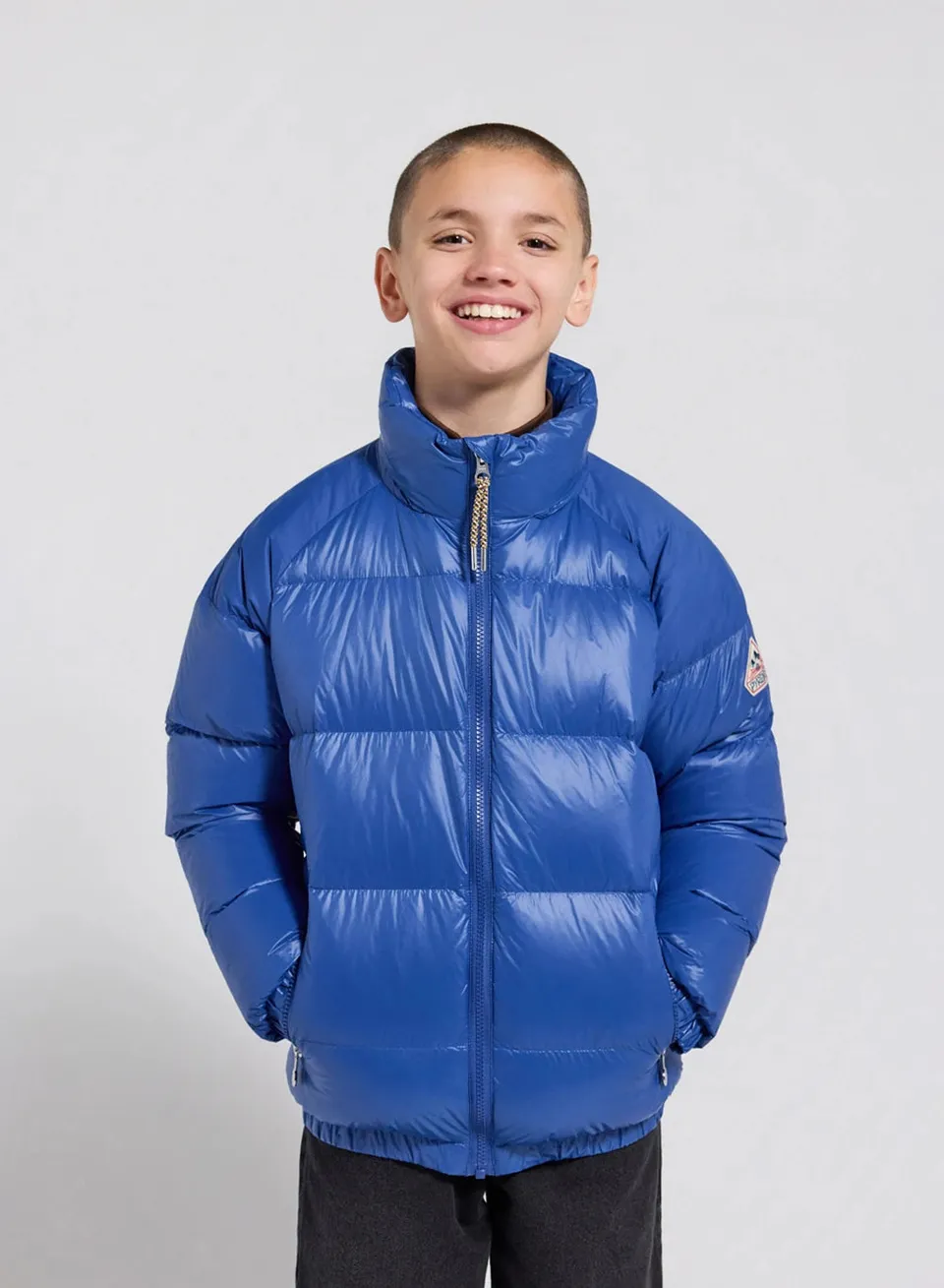 pyrenex-vintage-mythic-doudoune-enfant-bleue-8-16-ans image 1