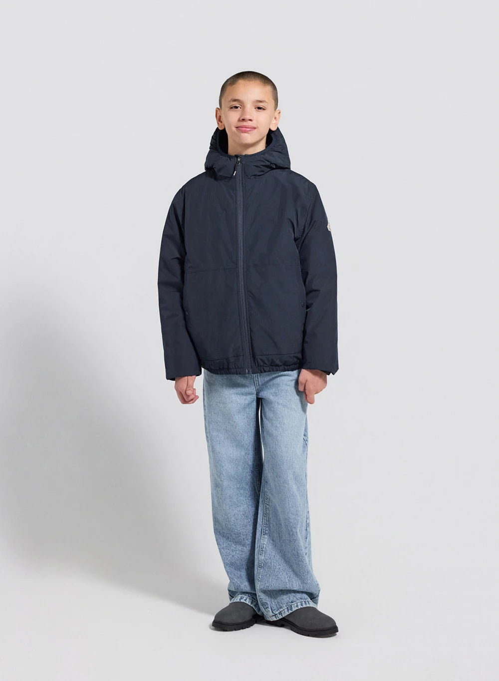 pyrenex-density-blouson-imperm-able-duvet-enfant-bleu-fonc image 4