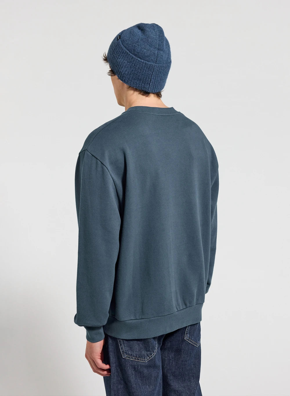 pyrenex-phase-sweat-coton-bio-unisexe-bleu-azur image 4