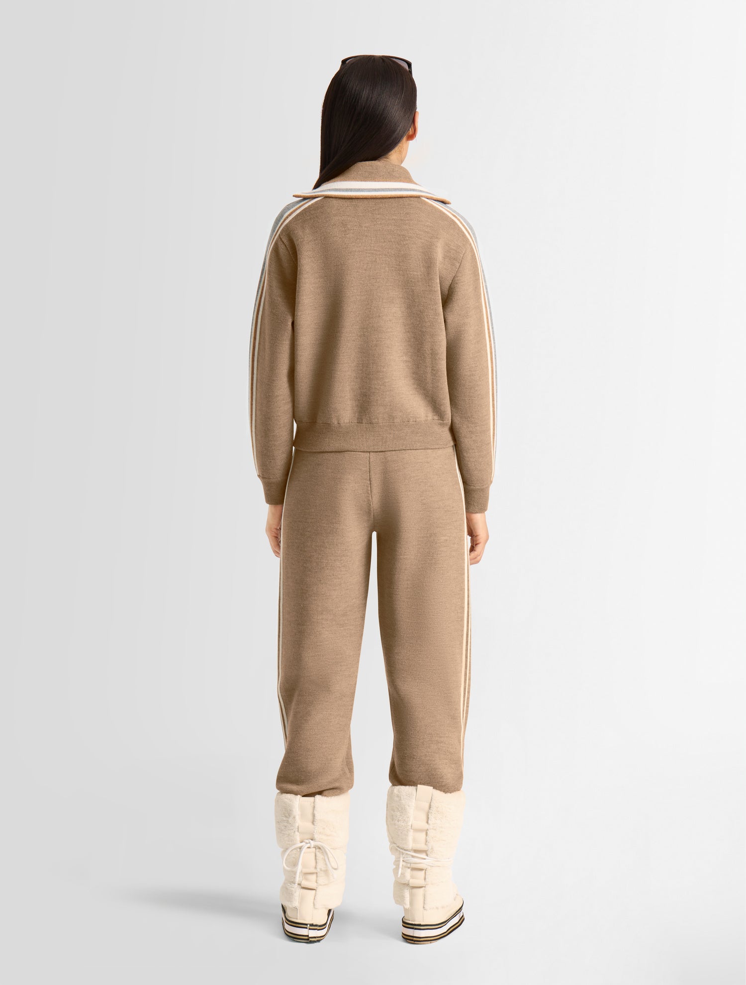 fusalp-gilet-benada-veste-sans-manches-femme-maille-double-face image 3