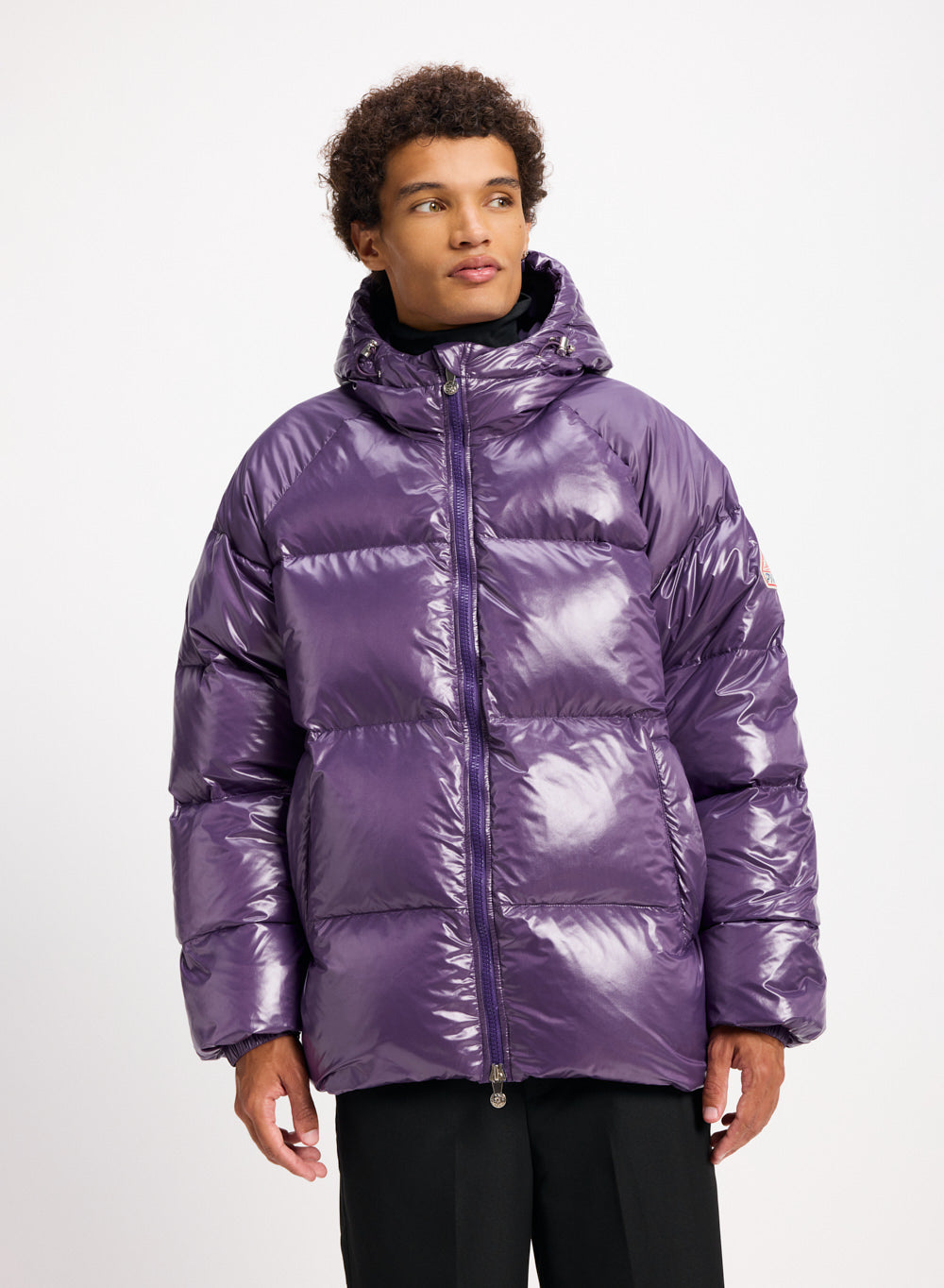 pyrenex-sten-doudoune-unisexe-capuche-violette image 1