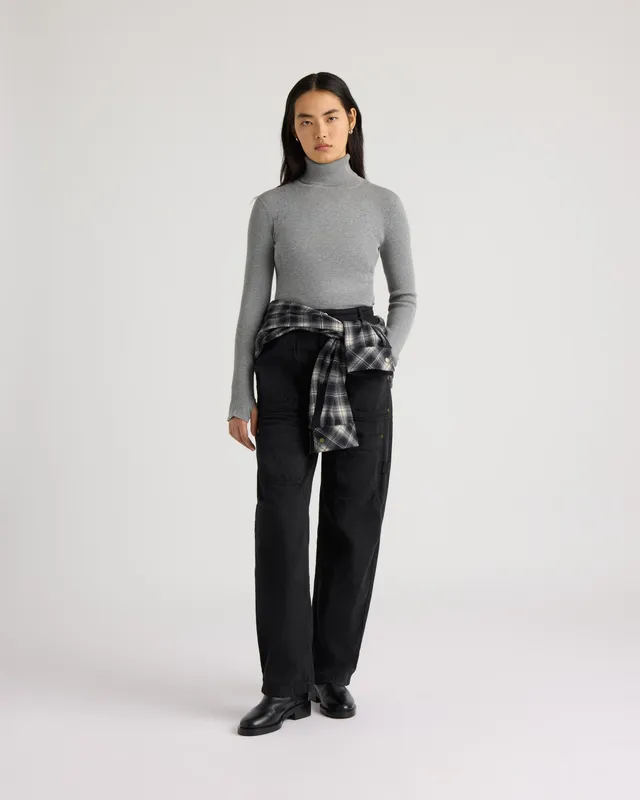 kanuk-kiamika-pantalon-cargo-femme-jambe-ballon-coton image 1