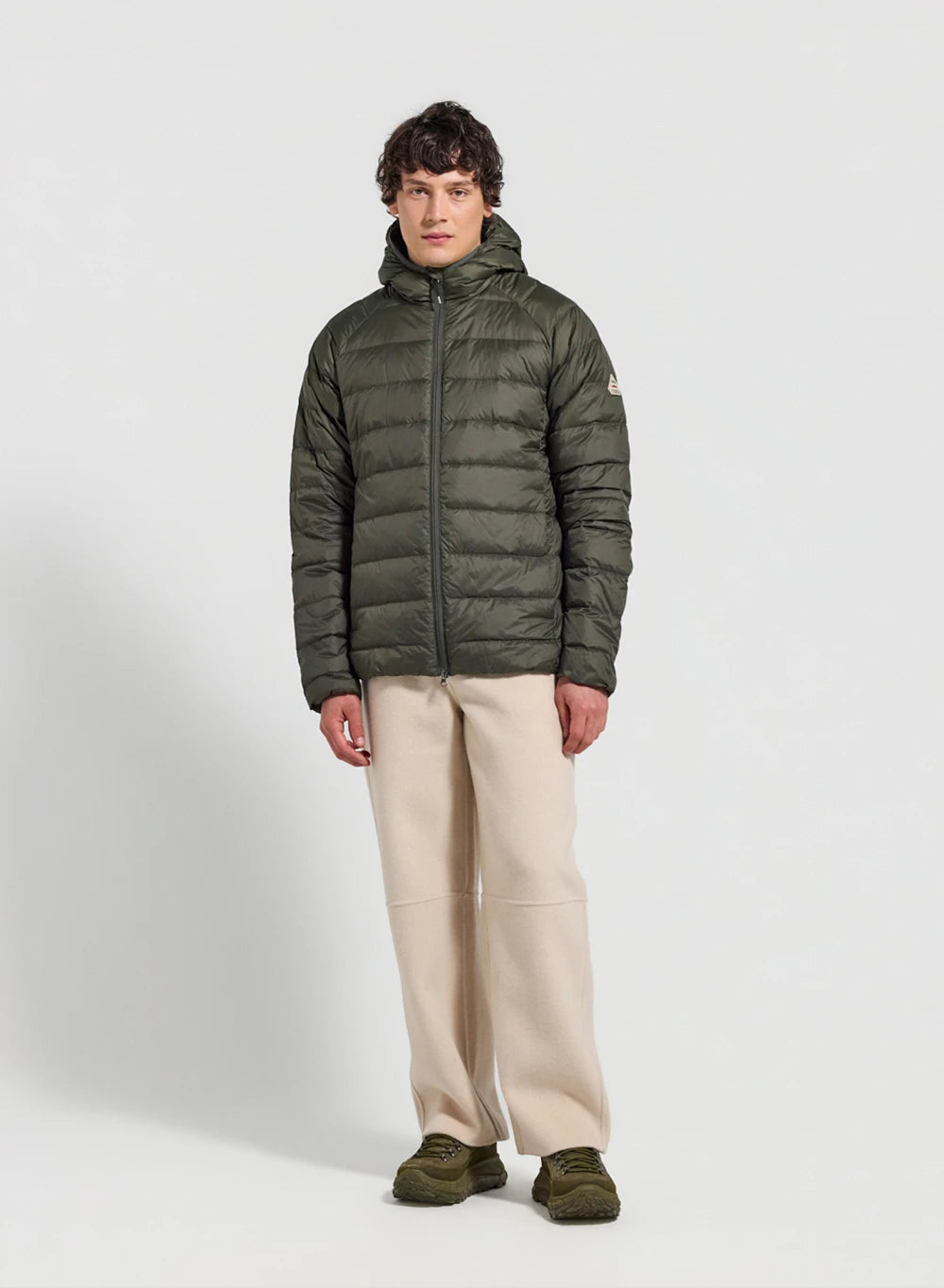pyrenex-guzet-doudoune-ultra-l-g-re-capuche-homme-kaki image 2
