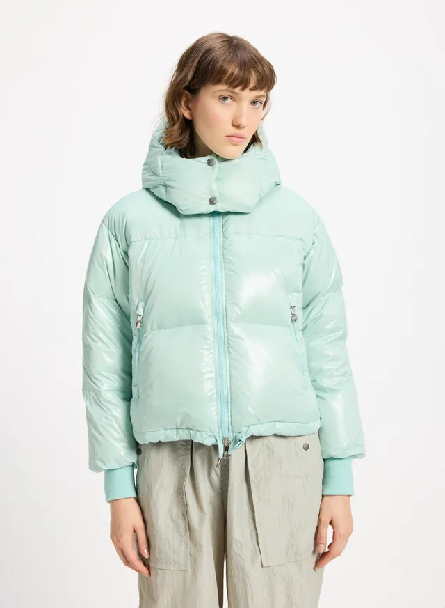 doudoune-courte-capuche-femme-pyrenex-altic-vert-d-eau image 1