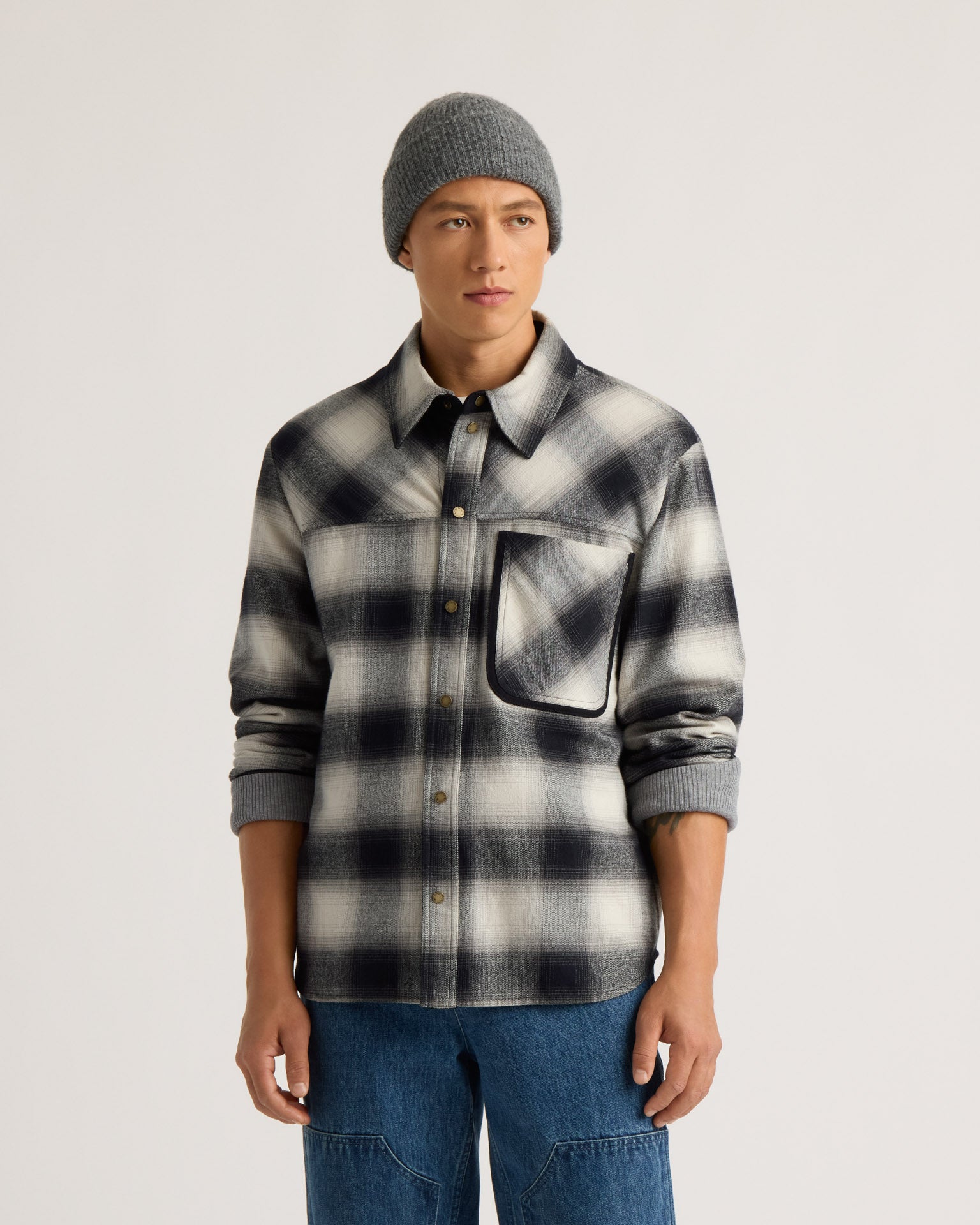 kanuk-saguenay-chemise-carreaux-homme-bordure-toile image 3