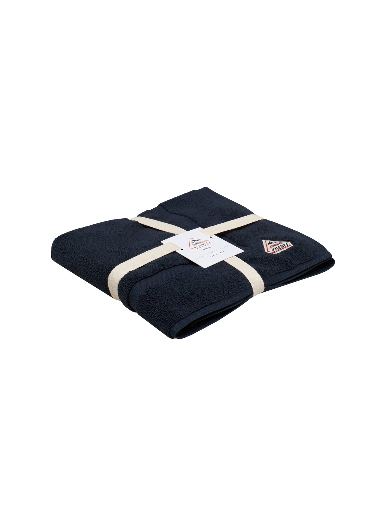 pyrenex-hana-tapis-de-bain-bleu-fonc-100-coton image 3
