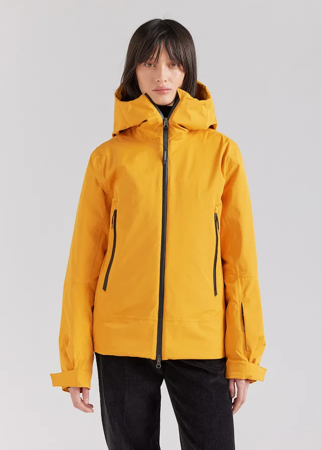 pyrenex-nova-veste-parka-en-duvet-femme-jaune image 1