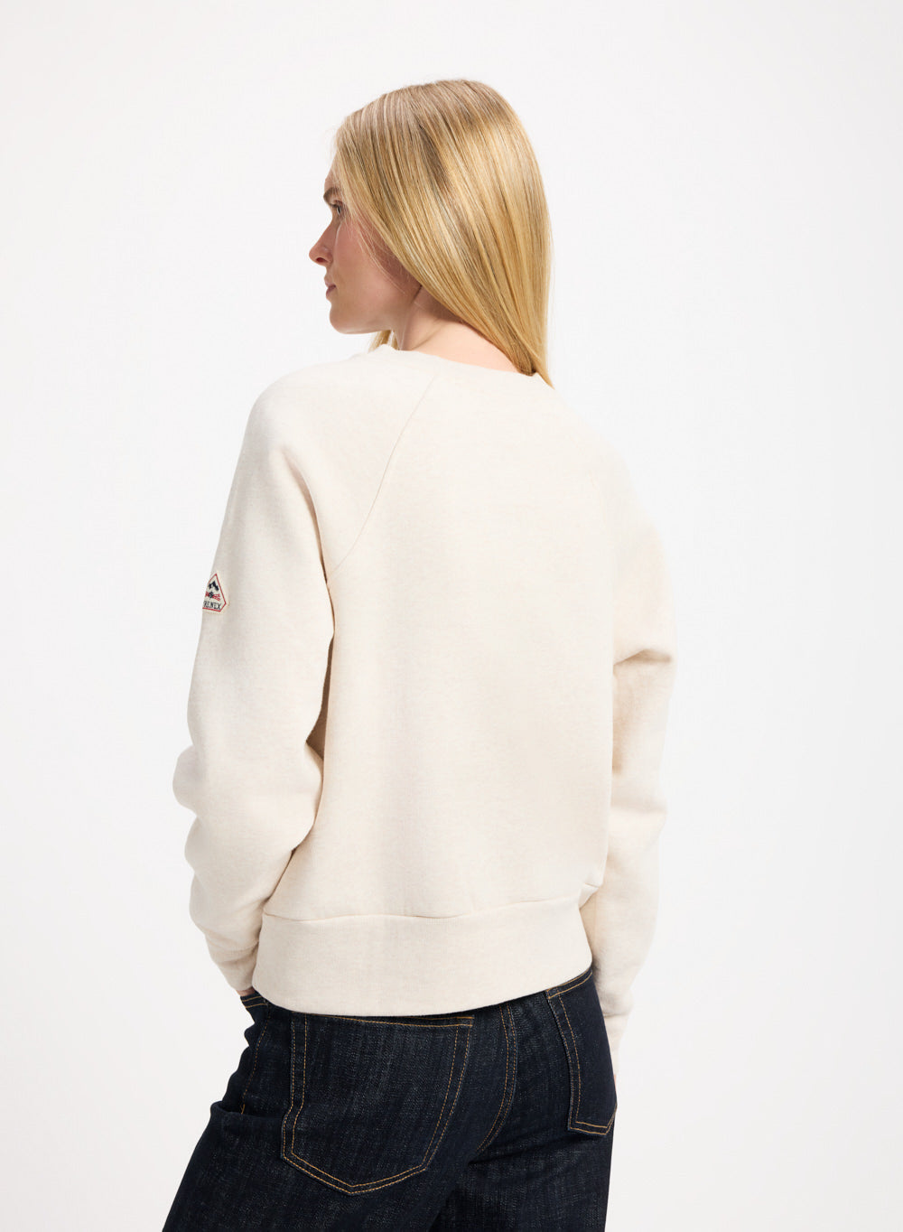 pyrenex-mood-sweatshirt-femme-cr-me image 2