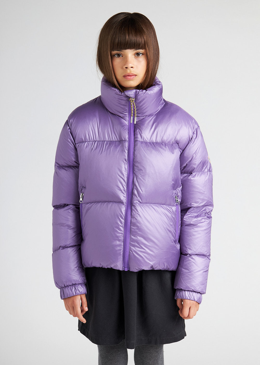 pyrenex-goldin-doudoune-brillante-fille-purple-heart image 1