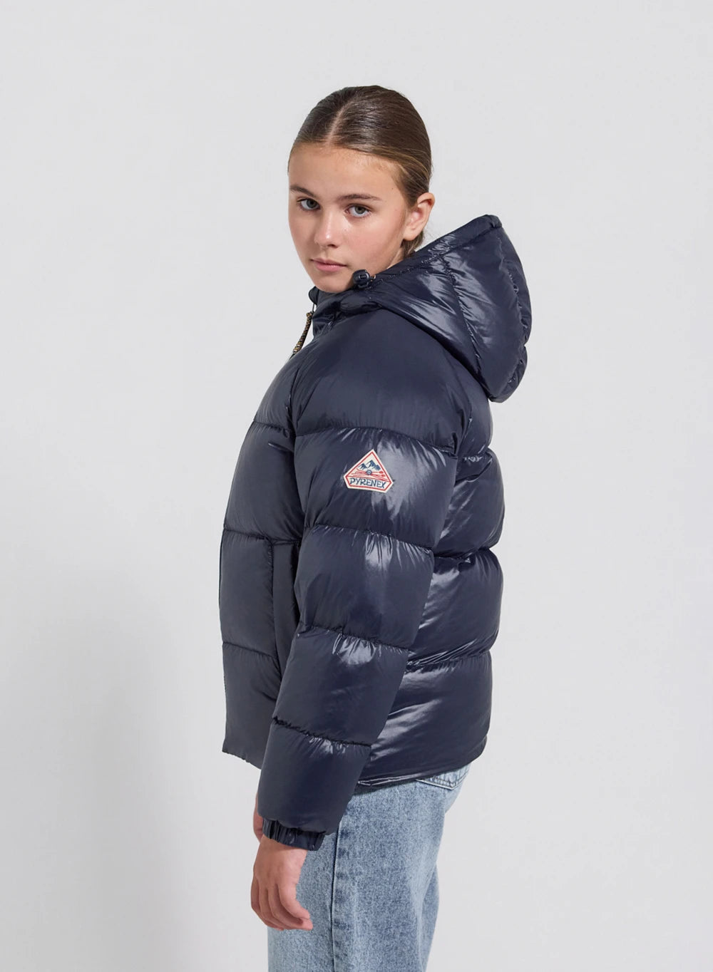 pyrenex-sten-doudoune-capuche-enfant-bleu-marine image 5