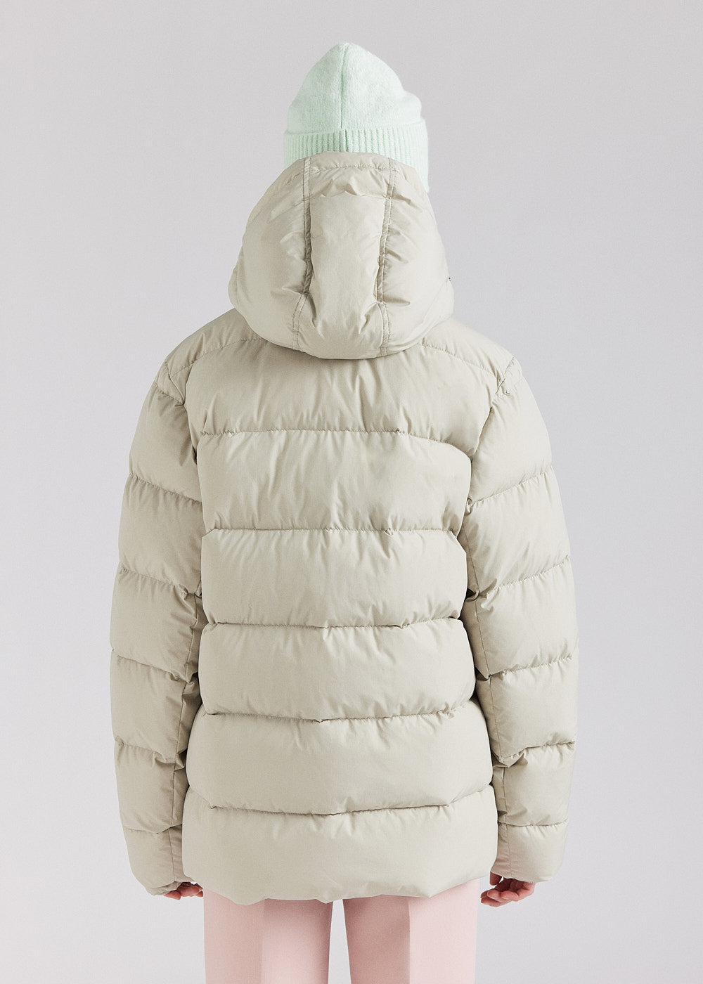 pyrenex-spoutnic-doudoune-homme-willow-grey-capuche-amovible image 7