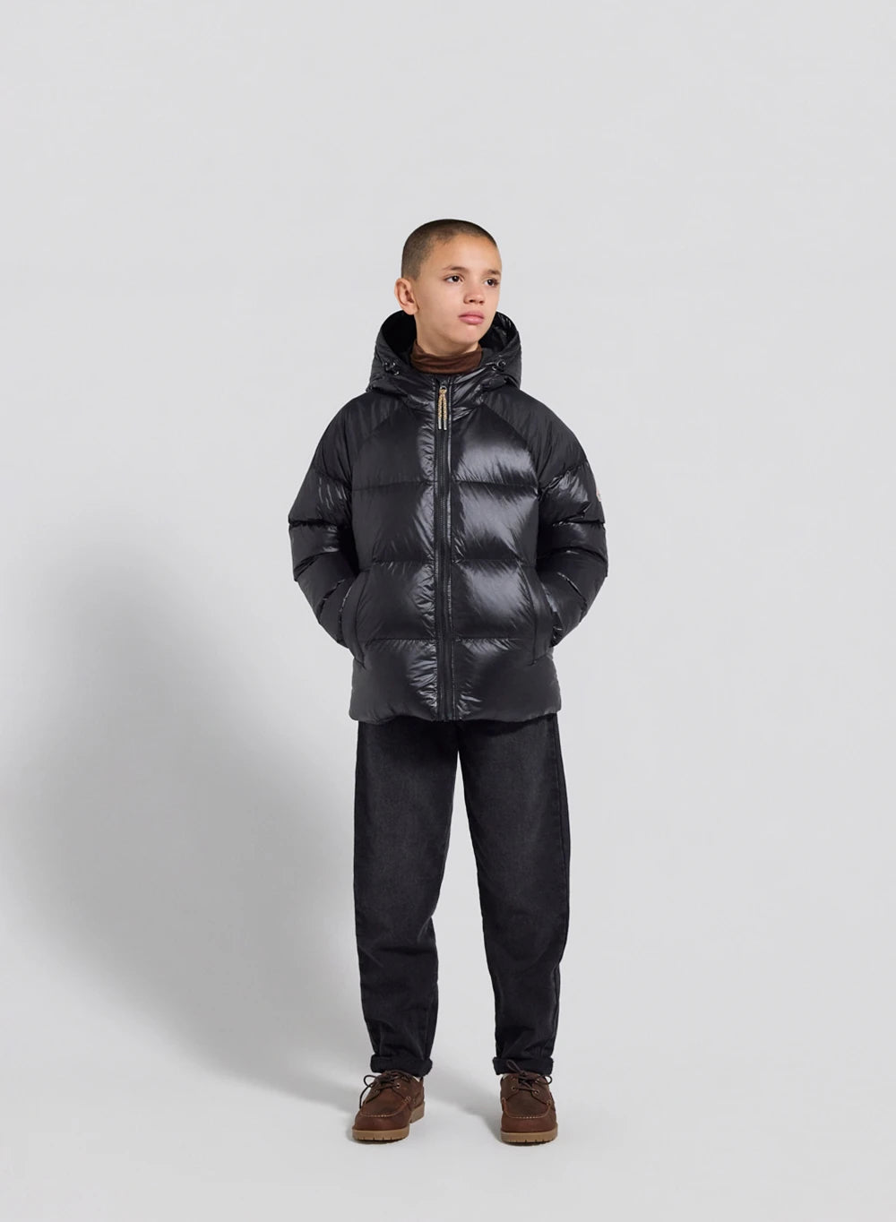 pyrenex-sten-doudoune-capuche-enfant-unisexe-noire-duvet-naturel image 3
