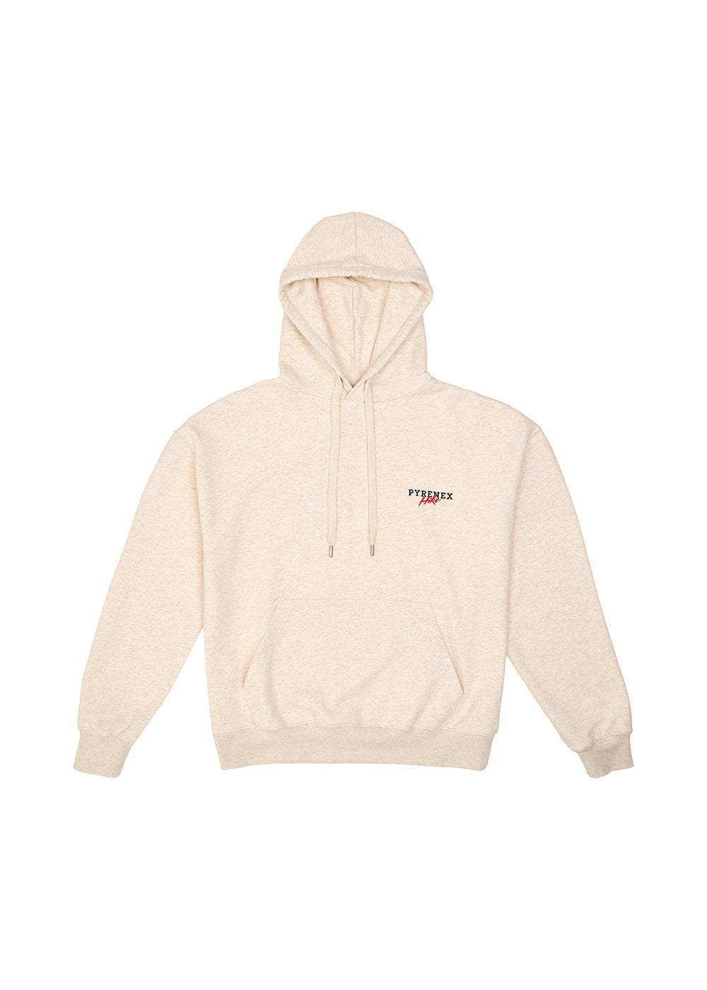 pullover-unisexe-capuche-pyrenex-sierra-cr-me-coton-bio image 7