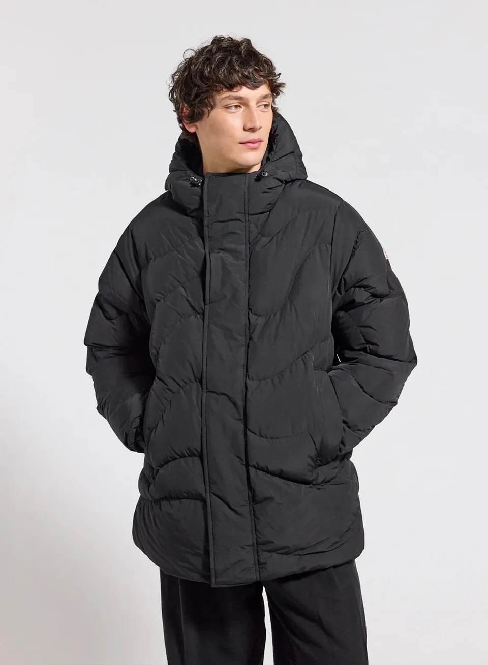 pyrenex-mourtis-doudoune-capuche-homme-noire image 1