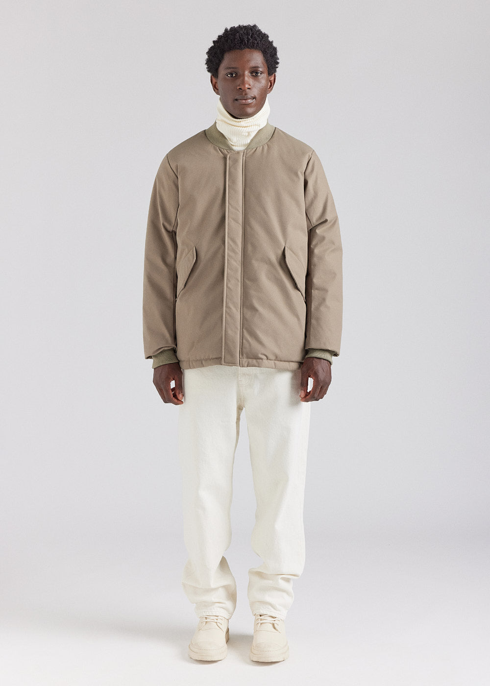pyrenex-soulom-blouson-en-duvet-beige image 2
