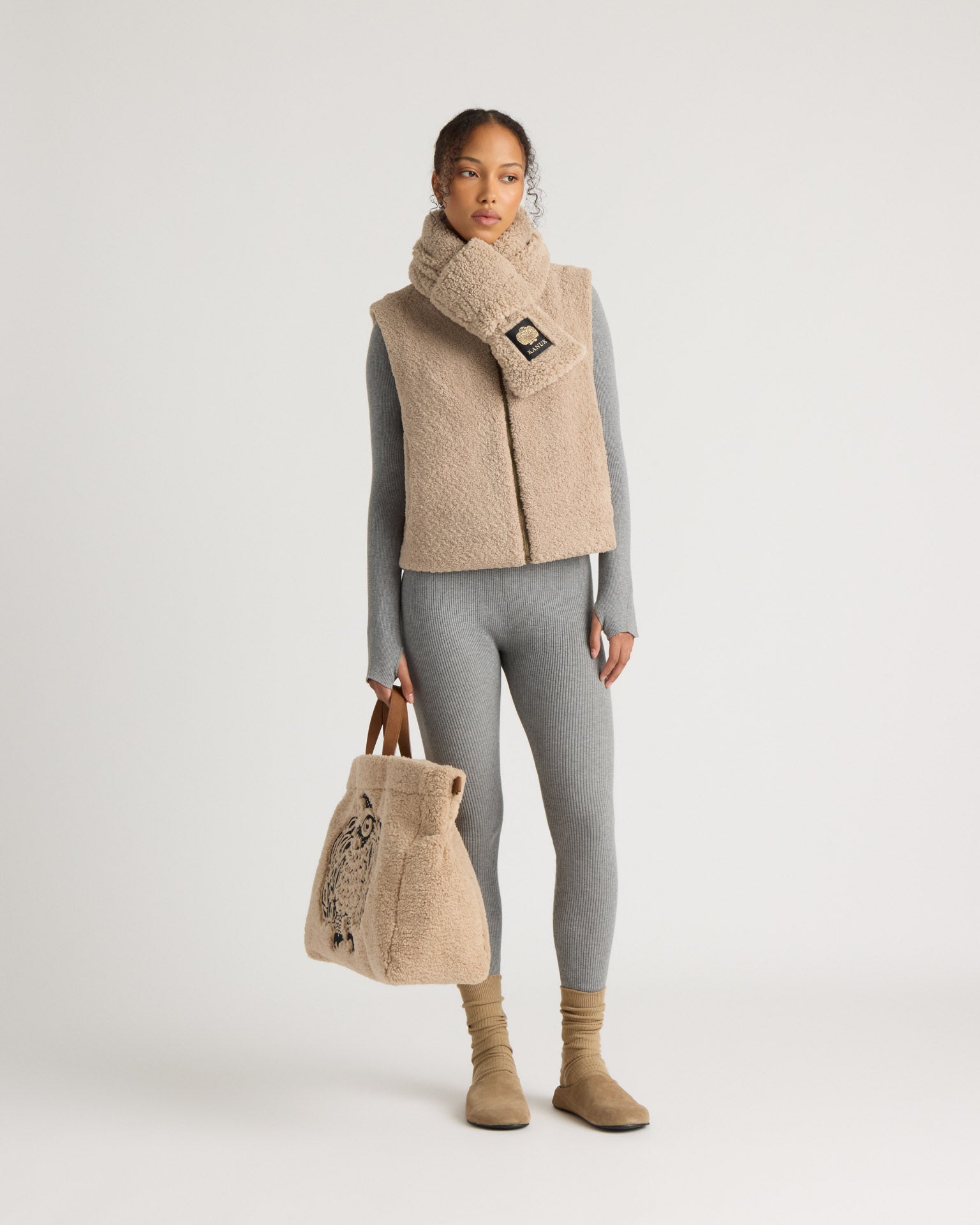 kanuk-veste-sherpa-bernache-femme-zipp-e-avant image 1