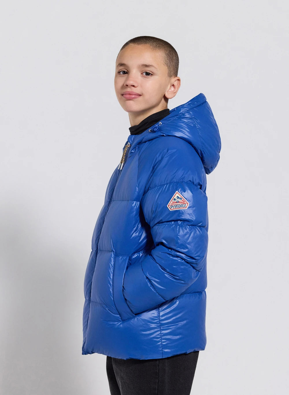 pyrenex-sten-doudoune-capuche-enfant-bleue image 5