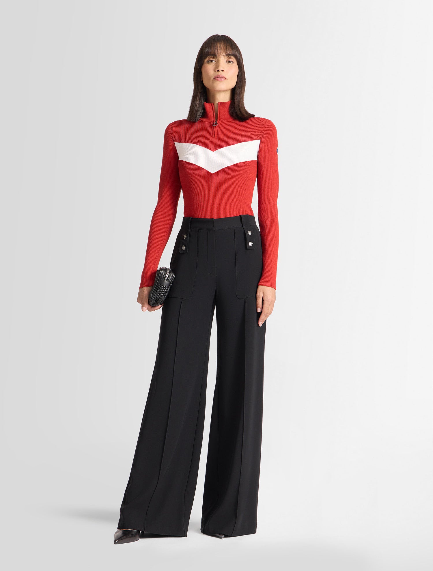 fusalp-andromede-pull-viscose-bande-v-maille-c-tel-e image 1